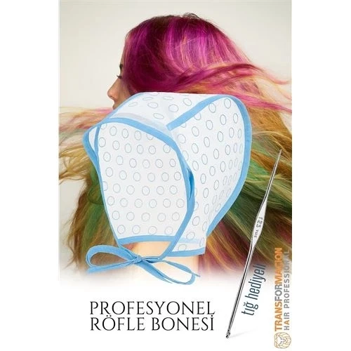 CEYLAN ADAM  Röfle Bonesi ve Tığ Seti – Boya Tutmaz - Profesyonel Saç Açma Aparatı ürün görseli 1