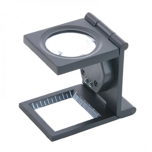 -25x25 Mm Full Çelik Kaplı Katlamalı Büyüteç Th-9005b ürün görseli