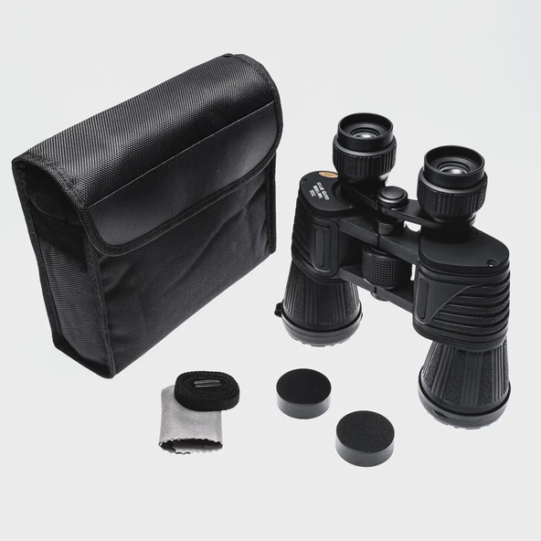 7x50 Profesyonel El Dürbünü – Büyük Mercek – Süper Netlik – 1000m/56m- - Resim 3