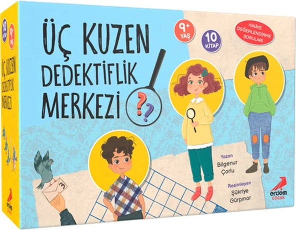 Üç Kuzen Dedektiflik Merkezi 10 Kitap Set ürün görseli