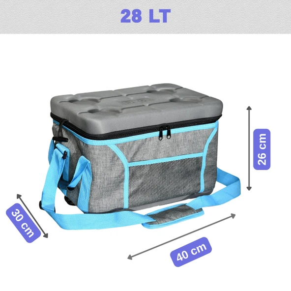 28 Lt  Eva  İzolasyonlu Çanta  ( 1104  SOFT COOLER ) - Resim 2