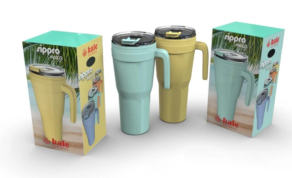 1 Lt Sippro Mug Termos (1270 Mug Thermos) - Resim 5