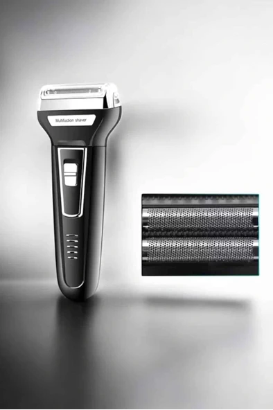 3 Başlıklı Kulak Ve Burun Tıraş Makinesi Erkeklere Özel - Resim 4