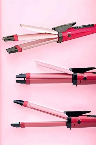 Saç Şekillendirici Düzleştirici Ve Maşa Isı Ayarlı - Resim 5