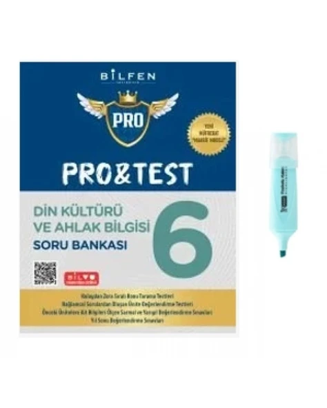 6.Sınıf ProTest Din Kültürü Ve Ahlak Bilgisi Soru Bankası Yeni Müfredat ürün görseli 1