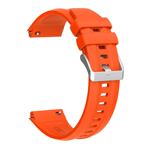 Zore Huawei ile uyumlu Watch GT5 Pro 46mm KRD-130 Silikon Kordon Strap Kayış - 4