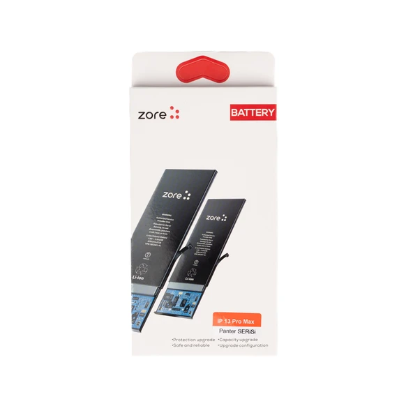 Zore Apple ile uyumlu iPhone 13 Pro Max Panter Serisi Batarya ürün görseli 1