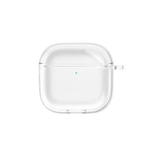 Zore Apple ile uyumlu Airpods ile uyumlu 4 Kılıf Şeffaf Kristal Silikon Airbag 14 Kılıf - 1