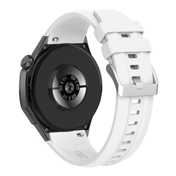 Zore Huawei ile uyumlu Watch GT5 Pro 46mm KRD-130 Silikon Kordon Strap Kayış - 11
