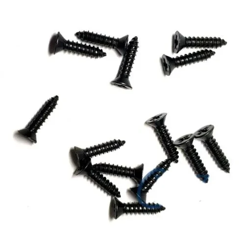 CEYLAN ADAM Klips, Menteşe, Ayak, Ağaç, Sunta Vidası 2,2x9,5mm - Siyah 100 Adet ürün görseli