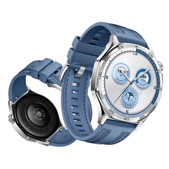 Zore Huawei ile uyumlu Watch GT 5 KRD-128 Silikon Kordon - 3