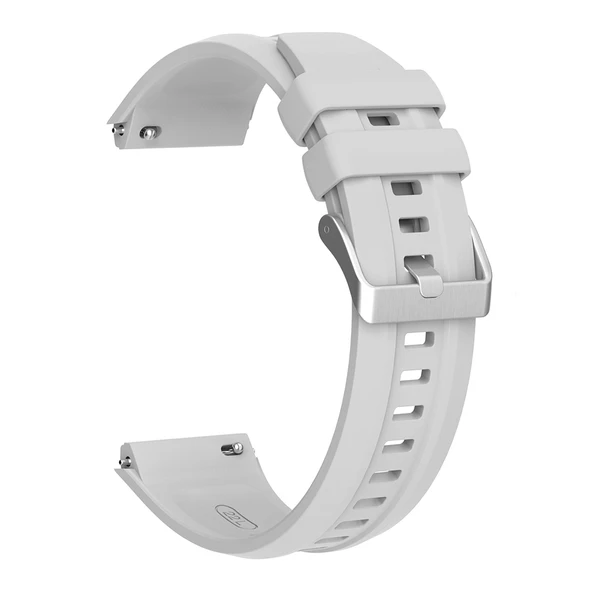 Zore Huawei ile uyumlu Watch GT5 Pro 46mm KRD-130 Silikon Kordon Strap Kayış - 8