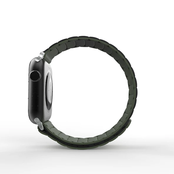 Apple Watch 7 41mm Zore KRD-122 Silikon Kordon Strap Kayış - 10