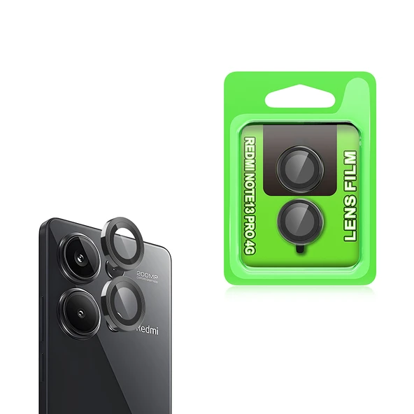 Zore Xiaomi ile uyumlu Redmi Note 13 Pro 4G CL-07 Kamera Lens Koruyucu
