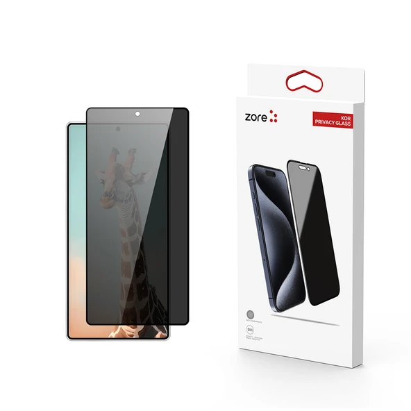 Zore Galaxy ile uyumlu S25 Ultra Kor Privacy Cam Ekran Koruyucu