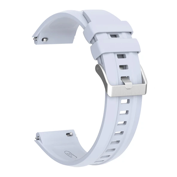 Zore Huawei ile uyumlu Watch GT5 Pro 46mm KRD-130 Silikon Kordon Strap Kayış - 5