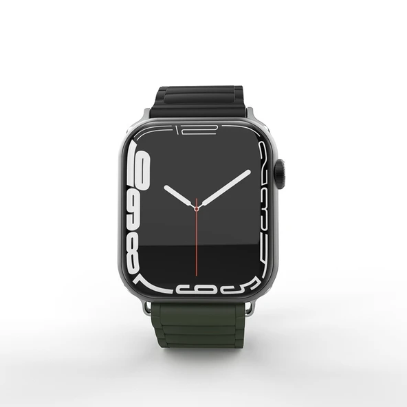 Apple Watch 7 41mm Zore KRD-122 Silikon Kordon Strap Kayış - 7