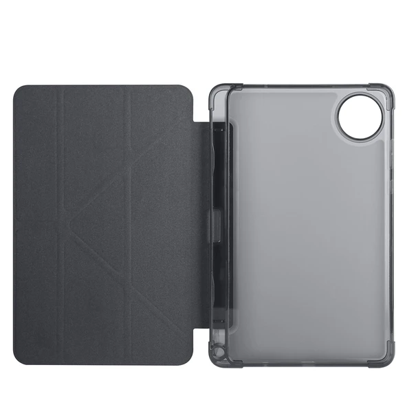 Zore Xiaomi ile uyumlu Redmi Pad SE 8.7 Kılıf Tri Folding Kalem Bölmeli Standlı Kılıf - Resim 9