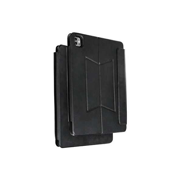 Zore Apple ile uyumlu iPad Pro 13 2024 Border Keyboard Bluetooh Bağlantılı Standlı Klavyeli Tablet Kılıfı - Resim 3