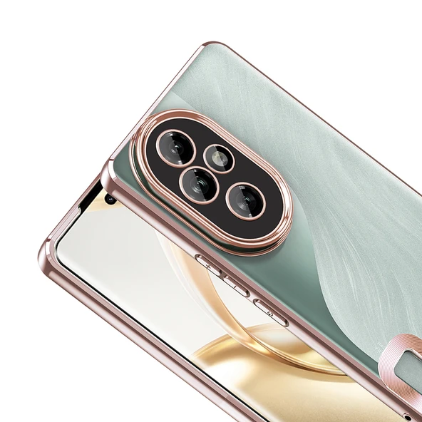 Zore Honor 200 Kılıf Kamera Korumalı Logo Gösteren Omega Kapak - 8