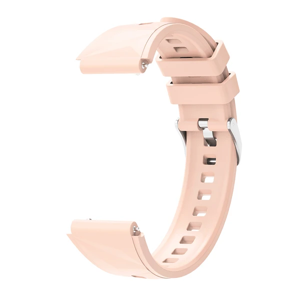 Zore Huawei ile uyumlu GT4 41mm KRD-129 18mm Silikon Kordon Strap Kayış - 12