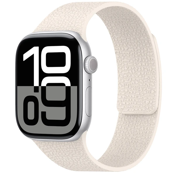 Apple Watch Ultra 49mm Zore KRD-136 Kabartma Desenli Silikon Kordon - 1