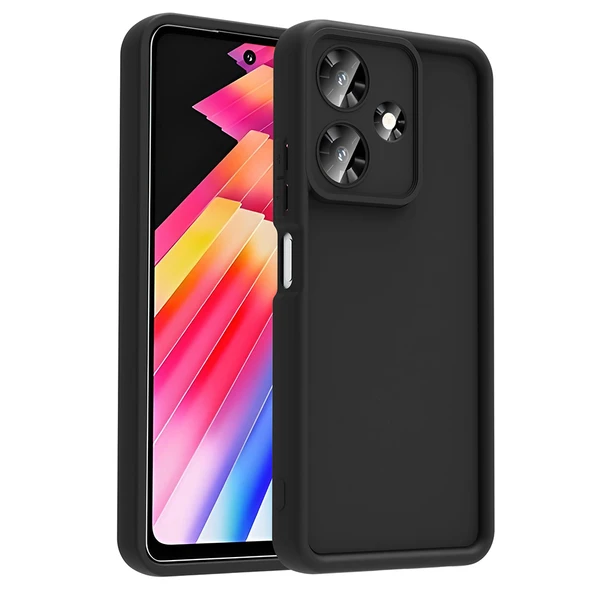 Zore İnfinix ile uyumlu Hot 30İ Kılıf Kamera Korumalı Ananas Kapak