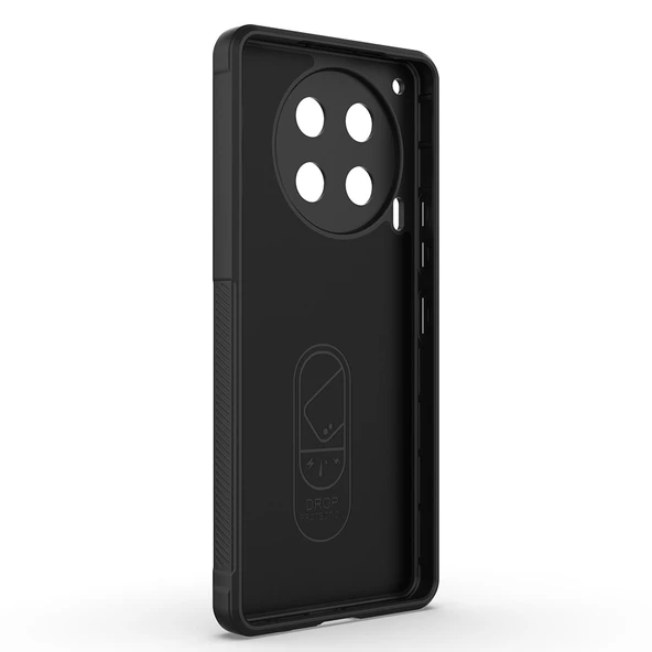 Zore Tecno ile uyumlu Camon 30 4G Kılıf Esnek TPU Oyuklu Arka Yüzey Tasarımlı Etnik Silikon Kapak - 5