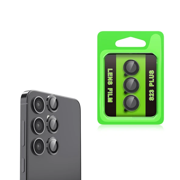 Zore Galaxy ile uyumlu S23 FE CL-07 Kamera Lens Koruyucu - 2