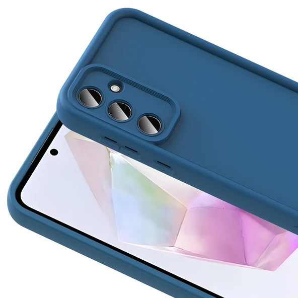 Zore Galaxy ile uyumlu A36 Kılıf Kamera Korumalı Ananas Kapak - 7