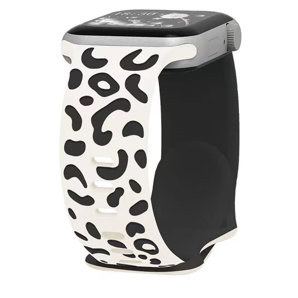 Apple Watch 10 46mm Zore KRD-140 Silikon Kordon Strap Kayış - 10