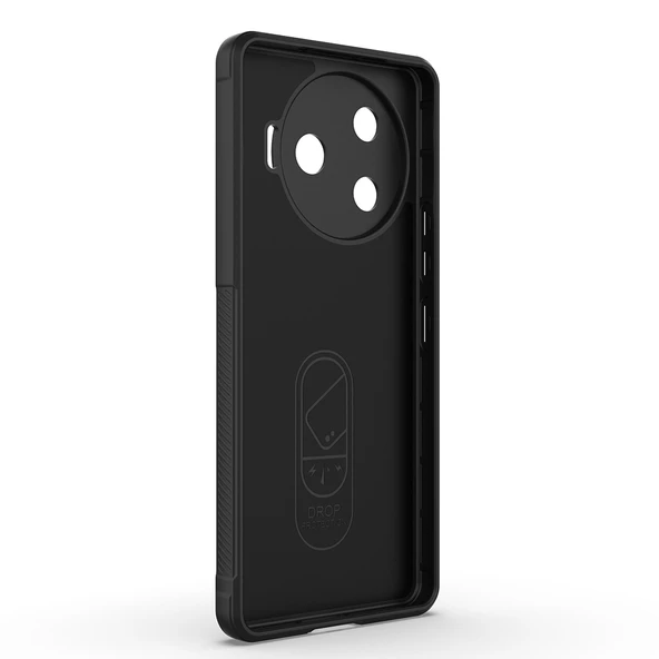 Zore Tecno ile uyumlu Camon 30 Pro 5G Kılıf Esnek TPU Oyuklu Arka Yüzey Tasarımlı Etnik Silikon Kapak - Resim 5