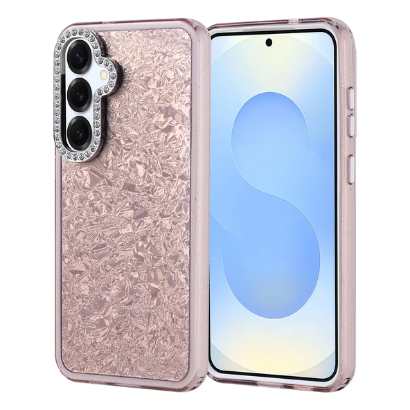 Galaxy S25 Plus Kılıf Taşlı Tasarımlı Zore Kapi Kapak - 1