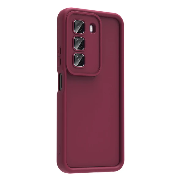 Zore İnfinix ile uyumlu Hot 50 4G Kılıf Kamera Korumalı Ananas Kapak - 7