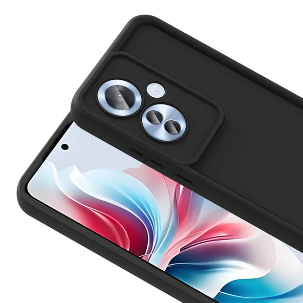 Zore Oppo ile uyumlu Reno 11F Kılıf Kamera Korumalı Ananas Kapak - 3