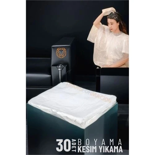 CEYLAN ADAM Saç Boyası Kesim Yıkama Önlüğü 30 Adet ürün görseli