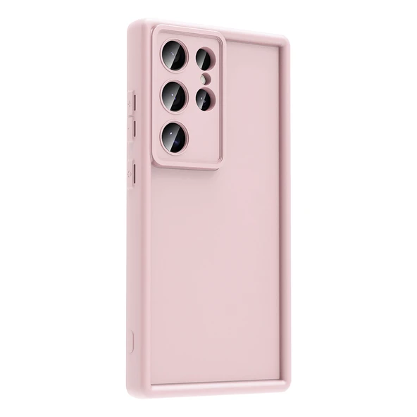 Zore Galaxy ile uyumlu S24 Ultra Kılıf Kamera Korumalı Ananas Kapak - 4