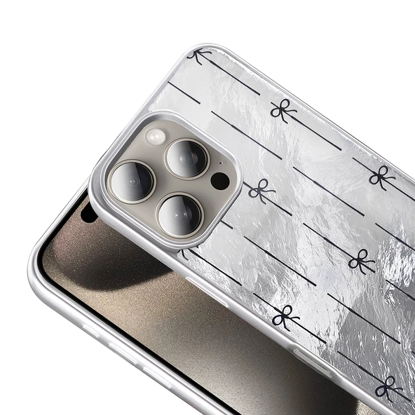 Zore Apple ile uyumlu iPhone 16 Pro Kılıf Desenli Mep Kapak - Resim 7