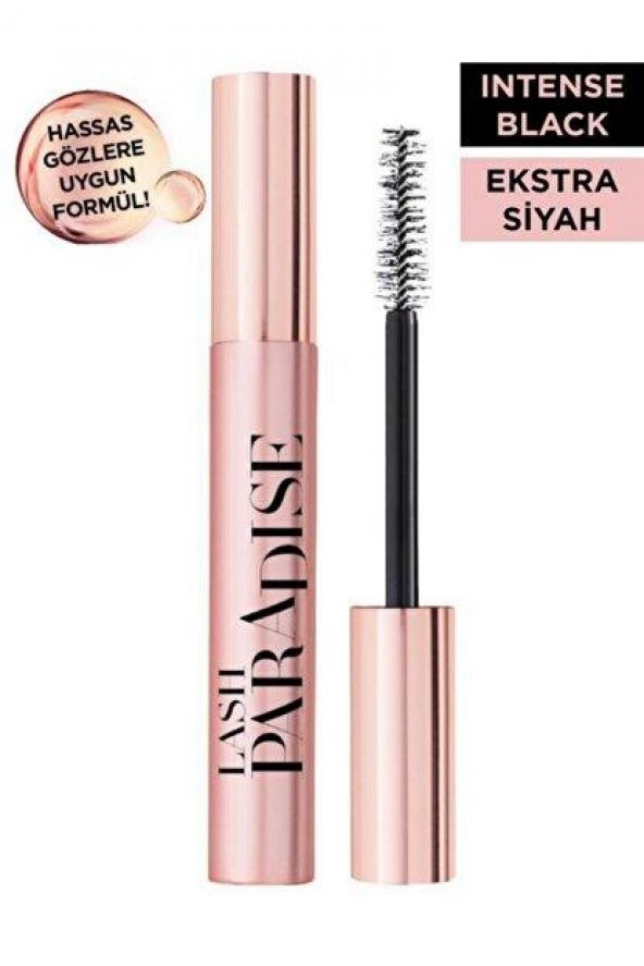 LOreal Paris Lash Paradise Intense Black Ekstra Siyah Maskara 3600523897308