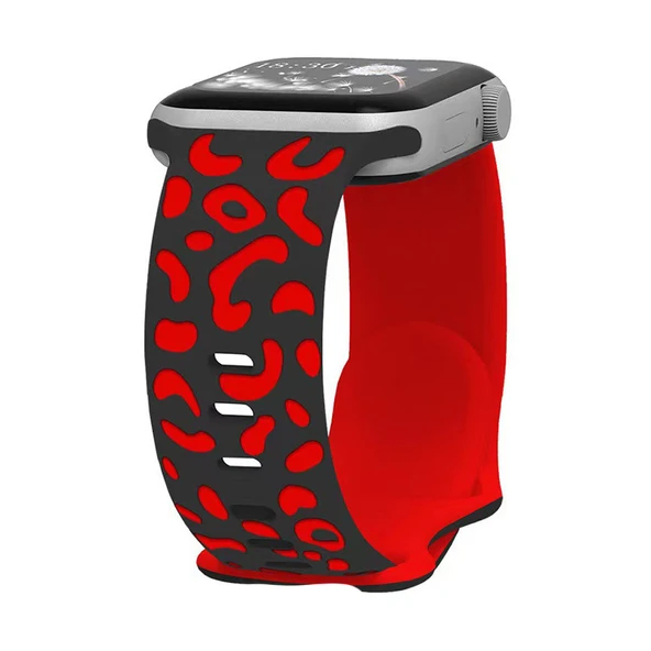 Apple Watch 7 41mm Zore KRD-140 Silikon Kordon Strap Kayış - 9