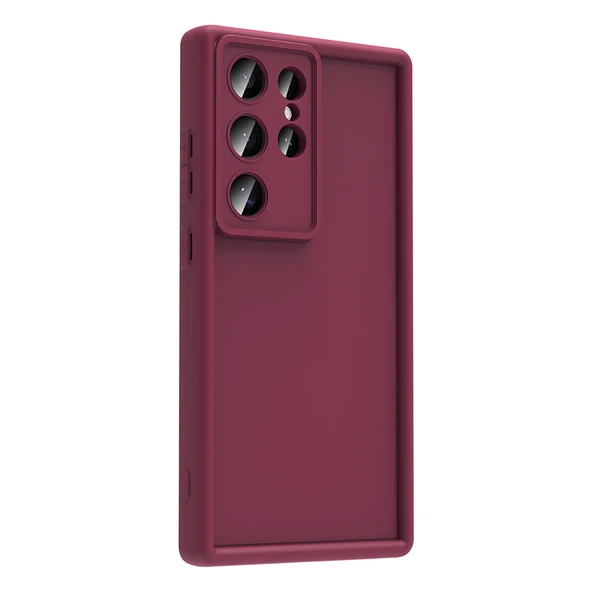 Zore Galaxy ile uyumlu S24 Ultra Kılıf Kamera Korumalı Ananas Kapak - 8