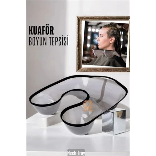 CEYLAN ADAM  Kuaför Boyun Tepsisi Perma Boya Giysi Koruyucu ürün görseli 1