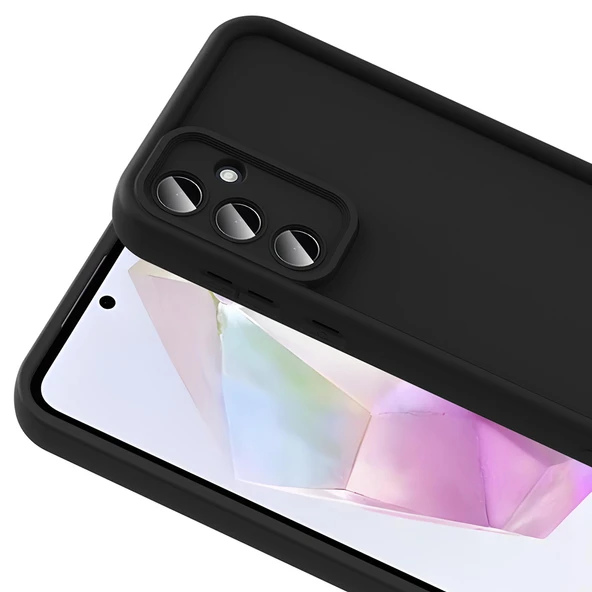 Zore Galaxy ile uyumlu A36 Kılıf Kamera Korumalı Ananas Kapak - 5