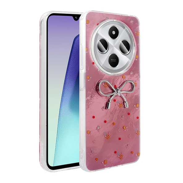 Zore Xiaomi ile uyumlu Redmi 14C 4G Kılıf Kamera Korumalı Figürlü Ponti Silikon Kapak - 10