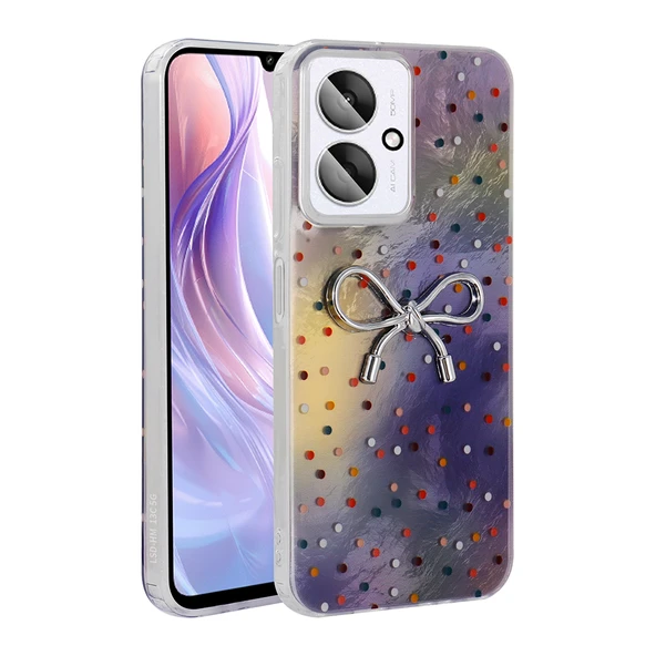 Zore Xiaomi ile uyumlu Poco C65 Kılıf Kamera Korumalı Figürlü Ponti Silikon Kapak - 12