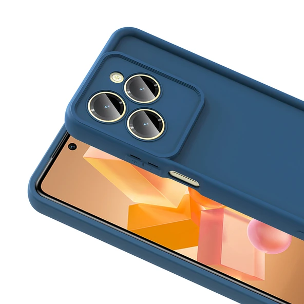 Zore İnfinix ile uyumlu Hot 40 Kılıf Kamera Korumalı Ananas Kapak - 7