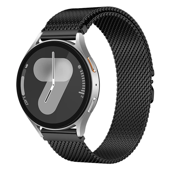 Xiaomi Mi Watch Color Zore KRD-25 22mm Metal Hasır Kordon - 6