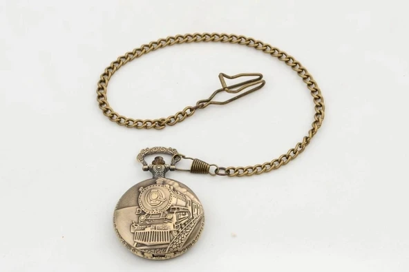 Tren Temalı Köstekli Saat Alk2604 ürün görseli