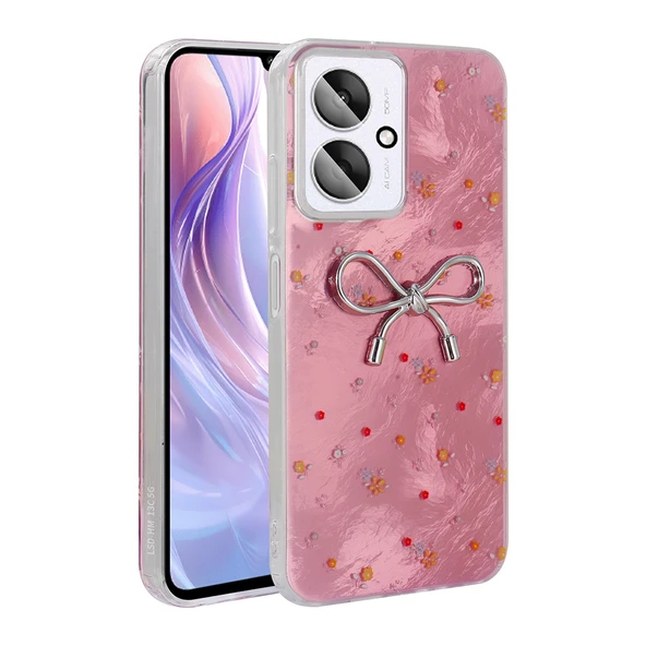 Zore Xiaomi ile uyumlu Poco C65 Kılıf Kamera Korumalı Figürlü Ponti Silikon Kapak - 10