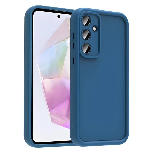 Zore Galaxy ile uyumlu A36 Kılıf Kamera Korumalı Ananas Kapak - 11